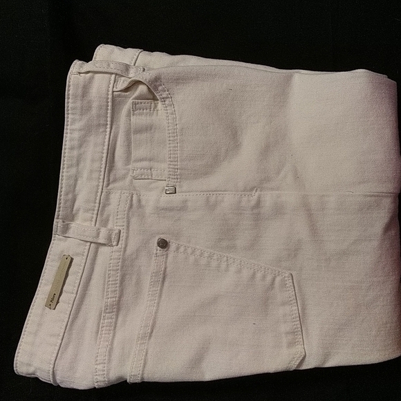 Pilcro and The Letterpress White Jeans - Picture 1 of 12
